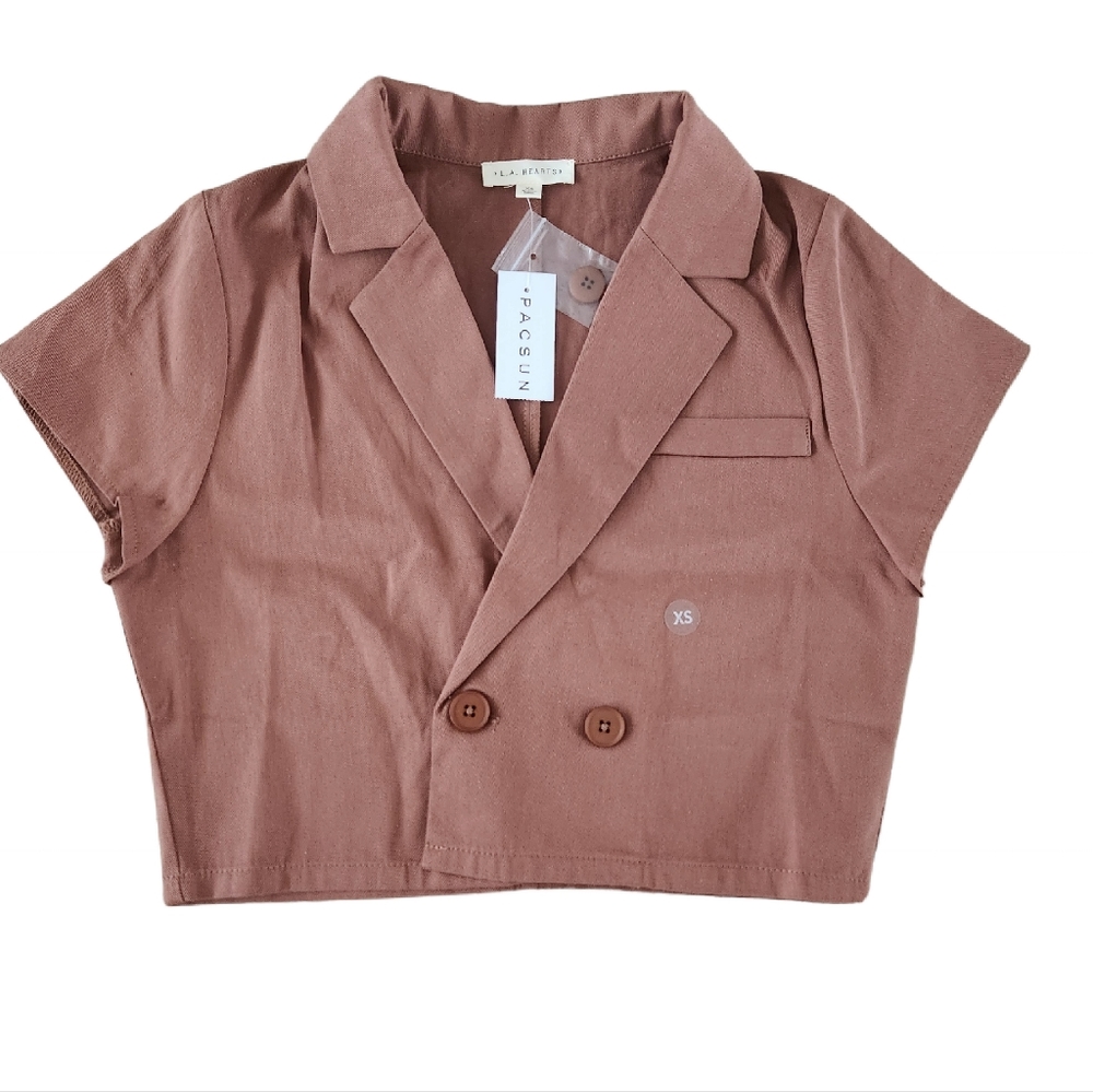 Pacsun LA Hearts Cropped Blazer